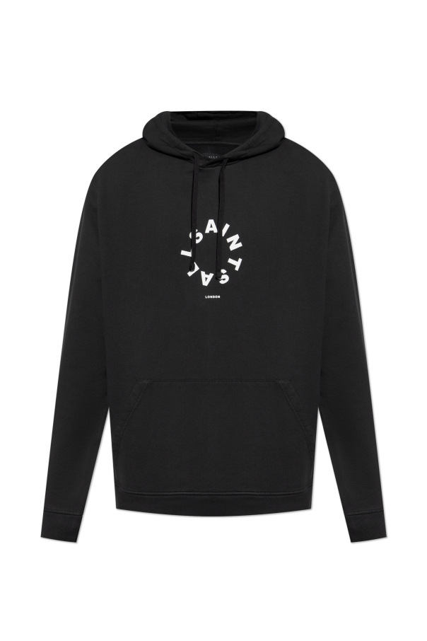 AllSaints Tierra Hoodie Jet Black