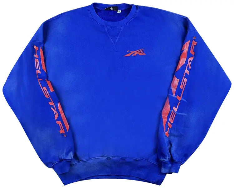 Hellstar Sport Crewneck Blue