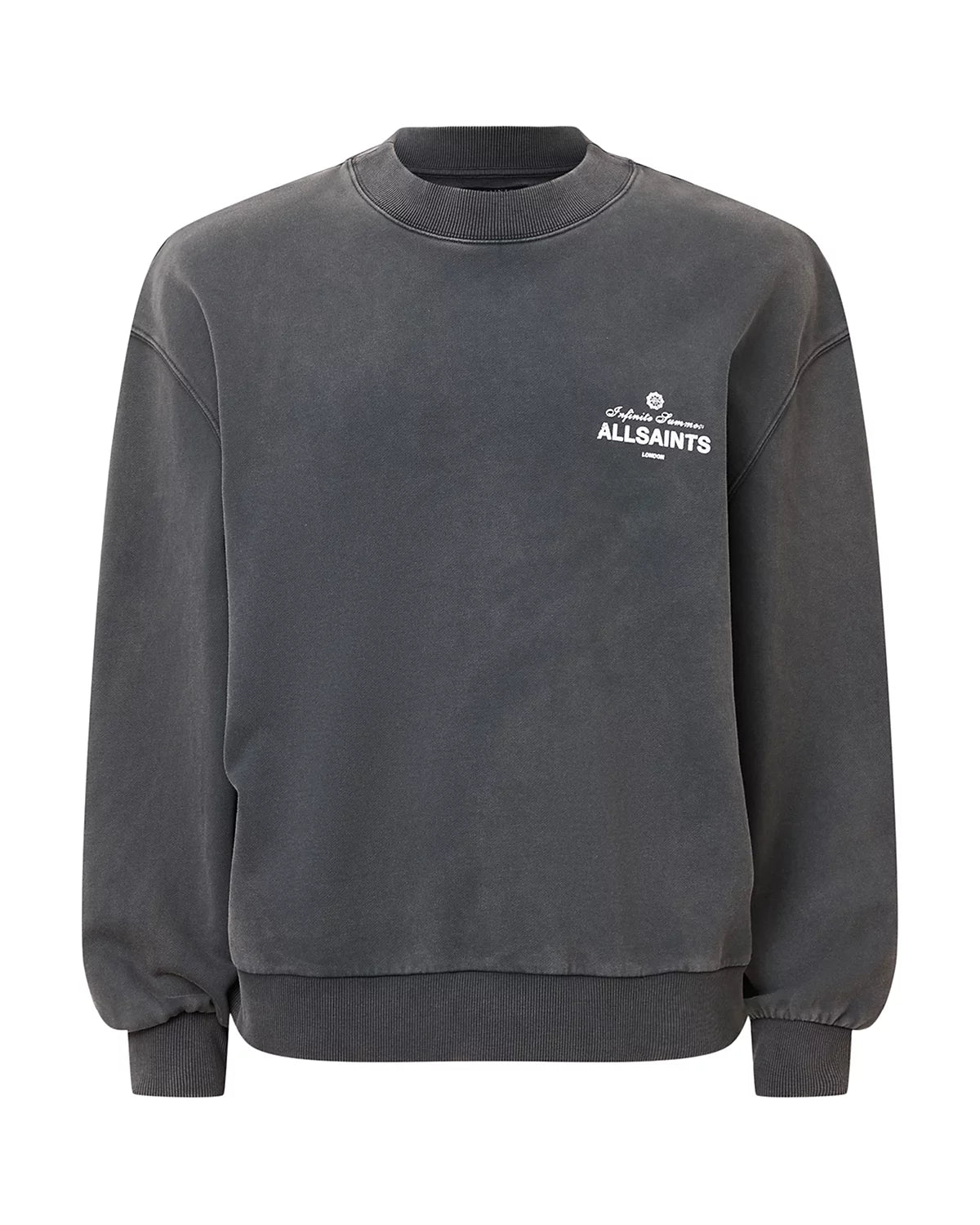 AllSaints Soleil Sweatshirt Washed Black