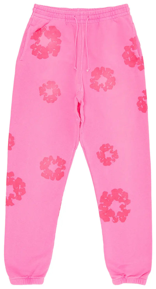 Denim Tears Mono Wreath Sweatpants Pink