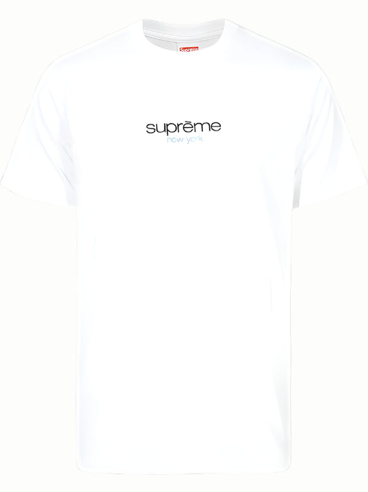 Supreme Classic Logo Tee White - Qualité Los Angeles