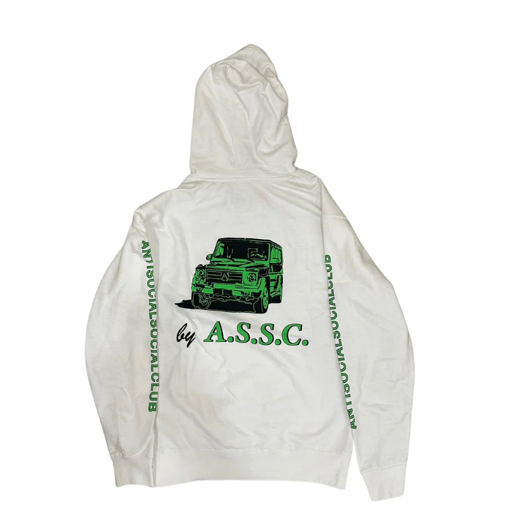 ASSC Berlin Hoodie White/Green