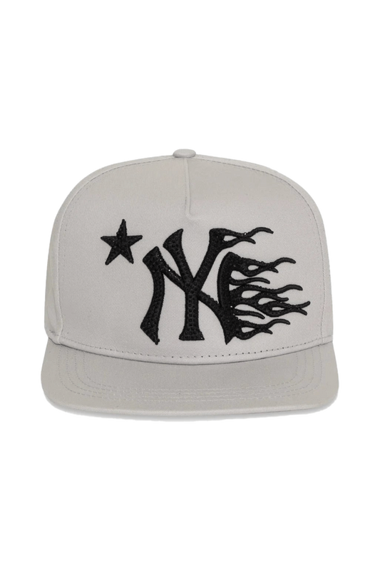 Hellstar NY Snapback Grey