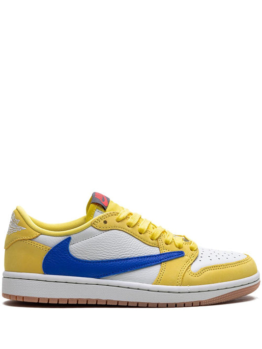 Travis Scott Jordan 1 Retro Low Canary