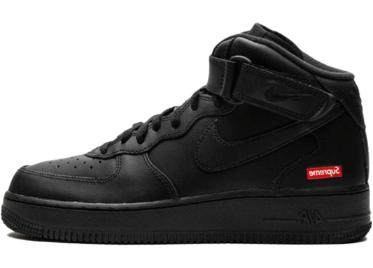 Nike Air Force Supreme Mid Black - Qualité Los Angeles
