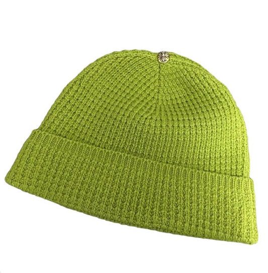 Chrome Hearts Cashmere Thermal Beanie Green