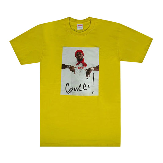 Supreme Gucci Mane Tee Yellow