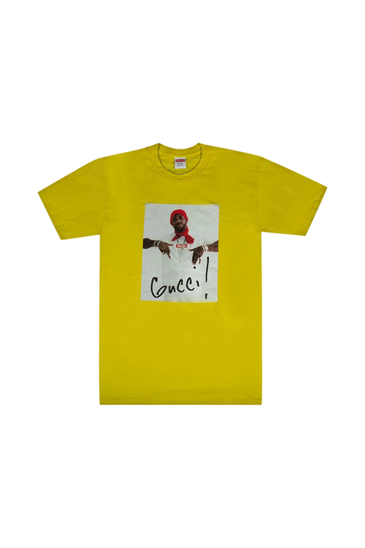 Supreme Gucci Mane Tee Yellow - Qualité Los Angeles