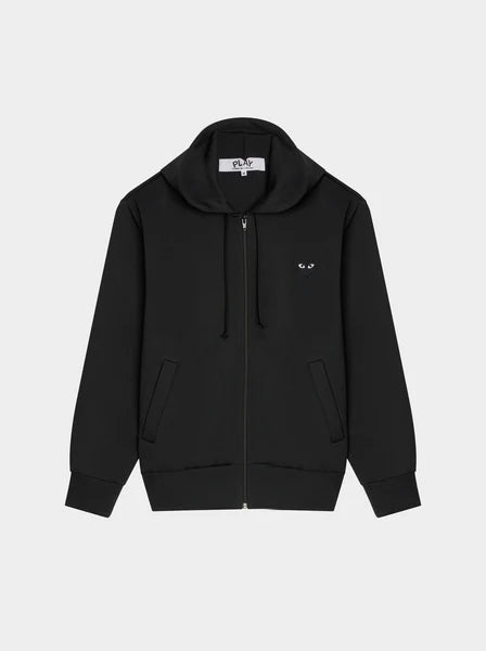 Comme des Garçons PLAY Big Black Heart Zip Hoodie - Qualité Los Angeles