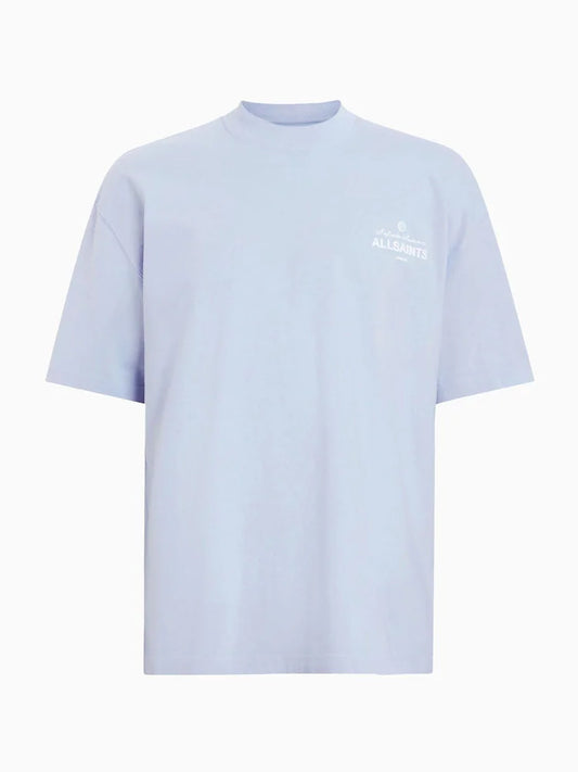 AllSaints Soleil SS Crew Shore Blue
