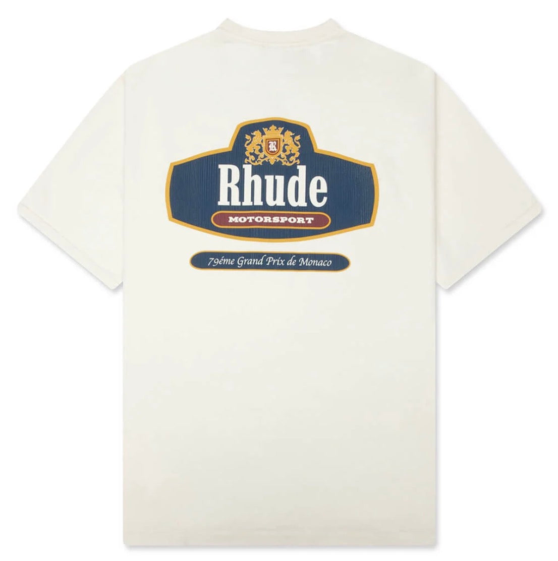 Rhude Racing Crest Tee White