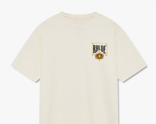 Rhude Playing Card Tee White