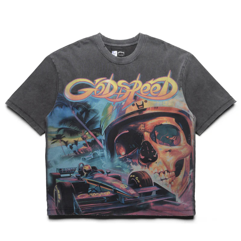Godspeed F1 Dreams Tee Grey Wash