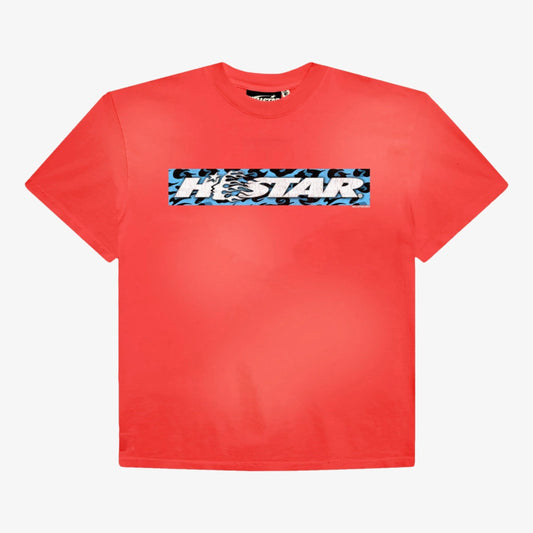 Hellstar Box Logo Tee Red