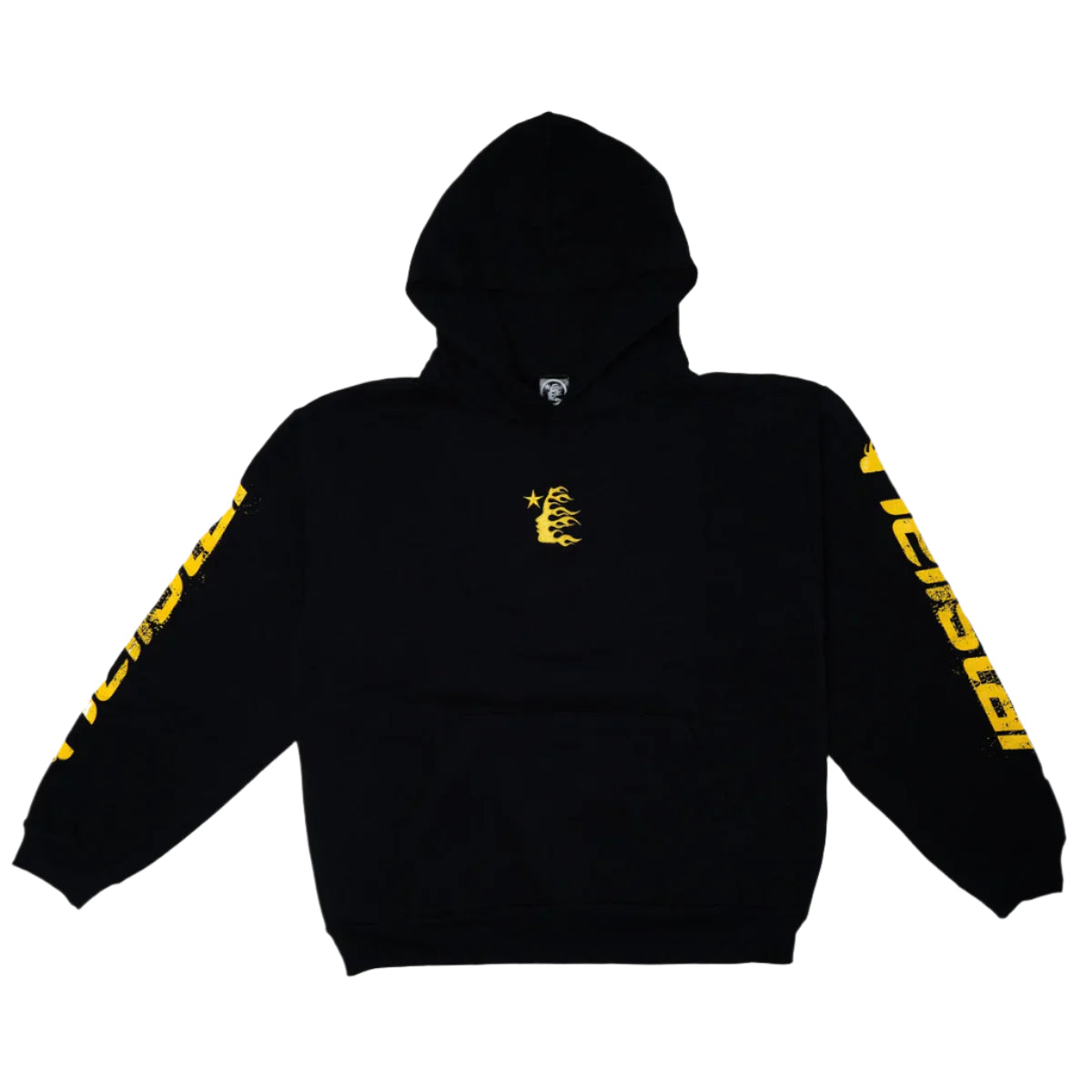 Hellstar Speed Hoodie Black/Yellow - Qualité Los Angeles