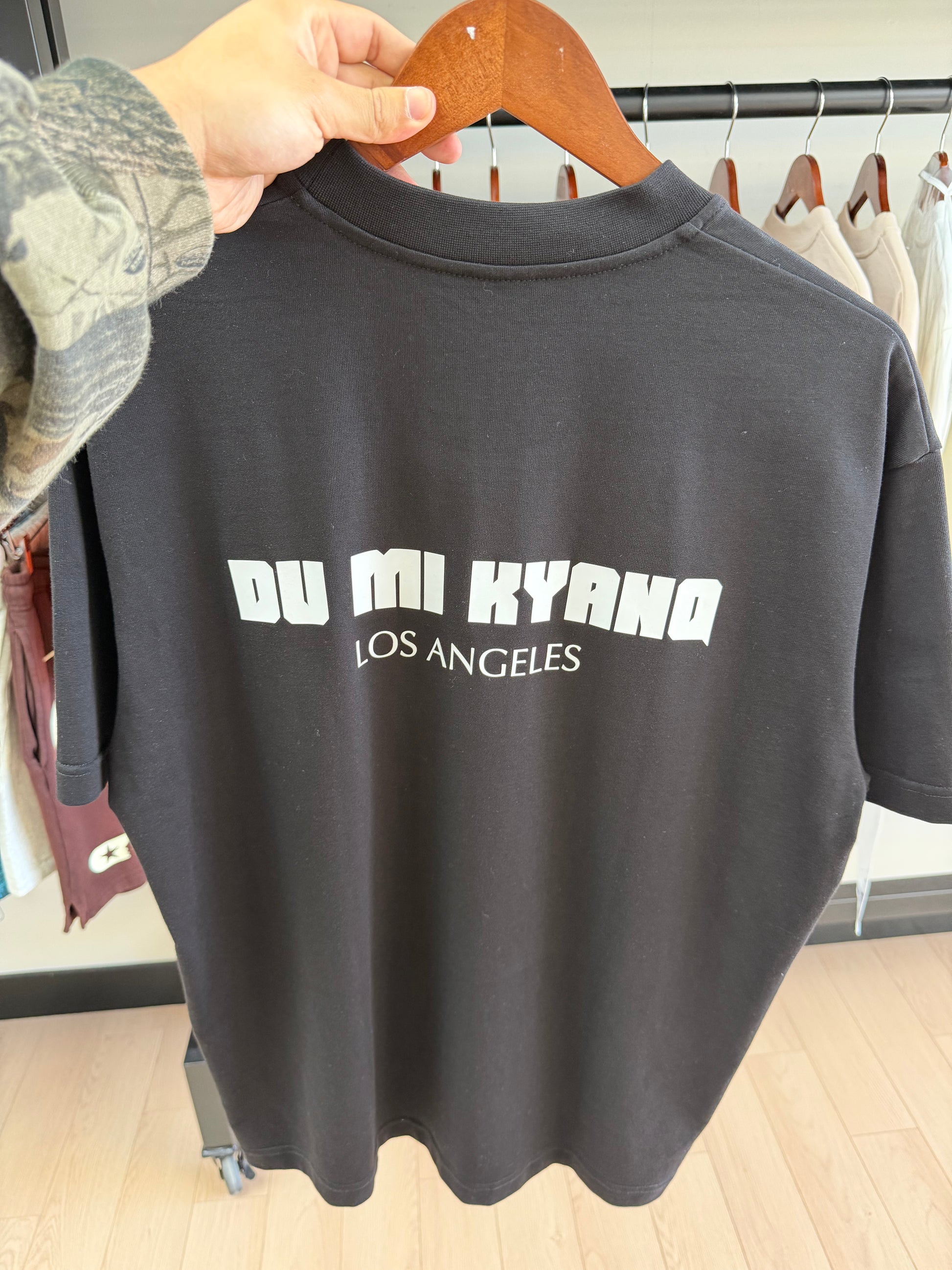 Du Mi Kyanq Tee LA Exclusive Black - Qualité Los Angeles