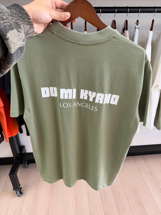 Du Mi Kyanq Tee LA Exclusive Green - Qualité Los Angeles