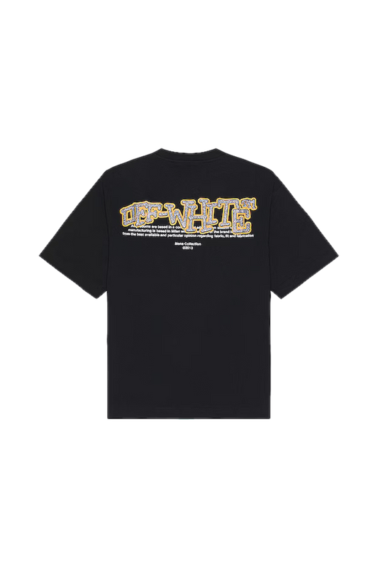 OFF-White Glitz Carlos Tee - Qualité Los Angeles