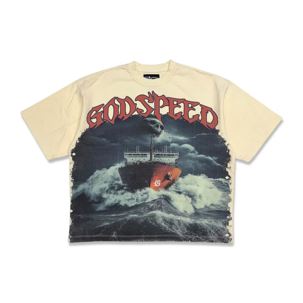 Godspeed Sea Sick Tee Bone