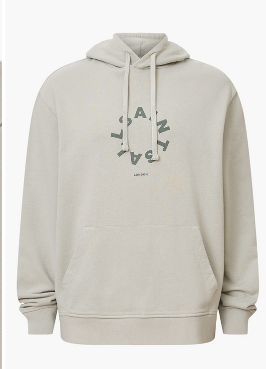 AllSaints Tierra Oth Hoody Slate Green