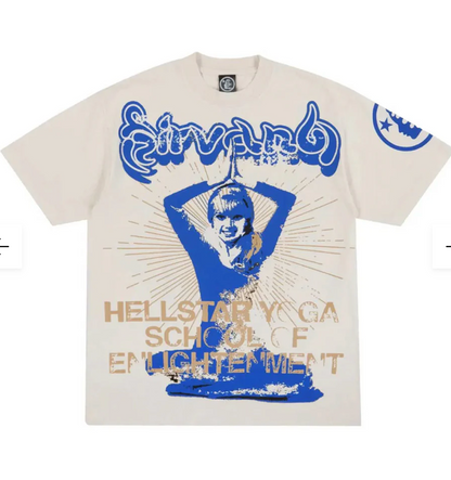 Hellstar Yoga Tee Cream