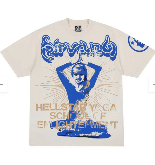 Hellstar Yoga Tee Cream