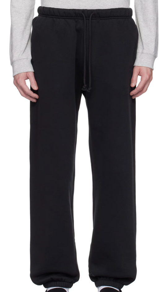SKIMS Black Fleece Lounge Relaxed Sweatpants