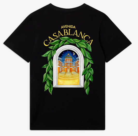 CASABLANCA AVENIDA SHORT SLEEVE T-SHIRT