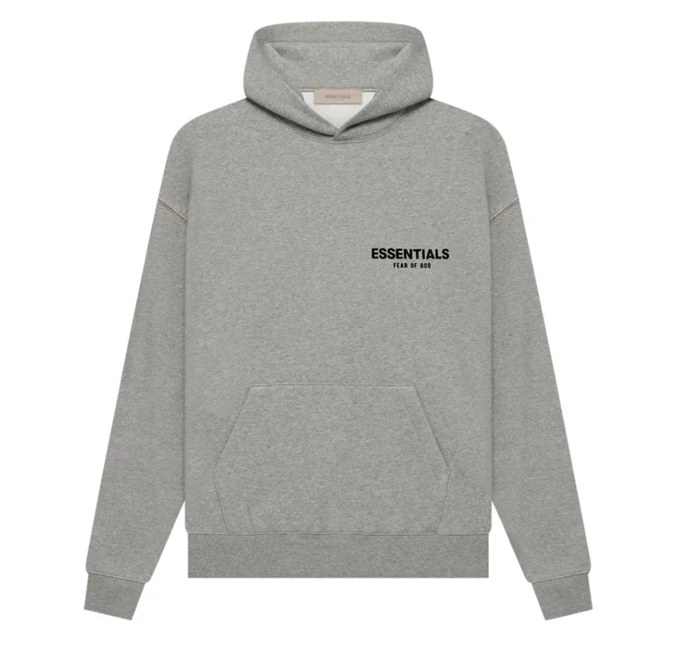 Fear of God Essentials Hoodie 'Dark Oatmeal' - Qualité Los Angeles