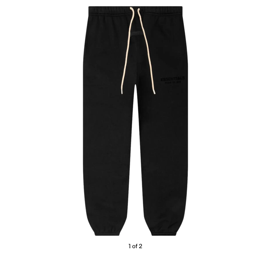 Fear of God Essentials Sweatpant 'Jet Black' - Qualité Los Angeles