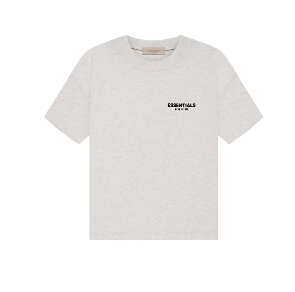 Fear of God Essentials Tee 'Light Oatmeal' - Qualité Los Angeles