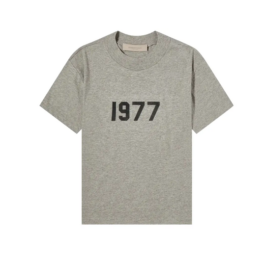 Fear of God Essentials 1977 T-Shirt 'Dark Oatmeal' - Qualité Los Angeles