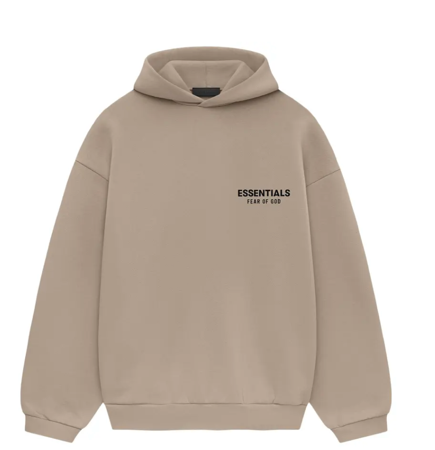 Fear of God Essentials Fleece Hoodie II 'Desert Sand' - Qualité Los Angeles