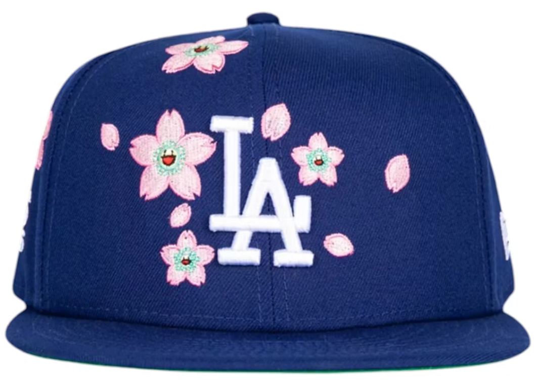New Era x Takashi Murakami x MLB World Tour Tokyo Series 2025 New Era 59Fifty Dodgers Fitted Hat - Qualité Los Angeles