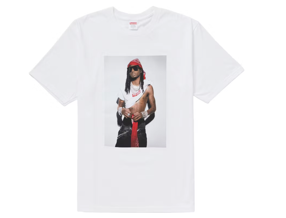 Supreme Playboi Carti Tee White - Qualité Los Angeles