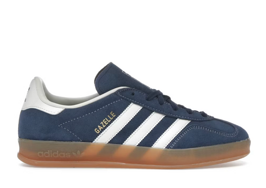 adidas Gazelle Indoor Night Indigo Off White Gold Metallic - Qualité Los Angeles