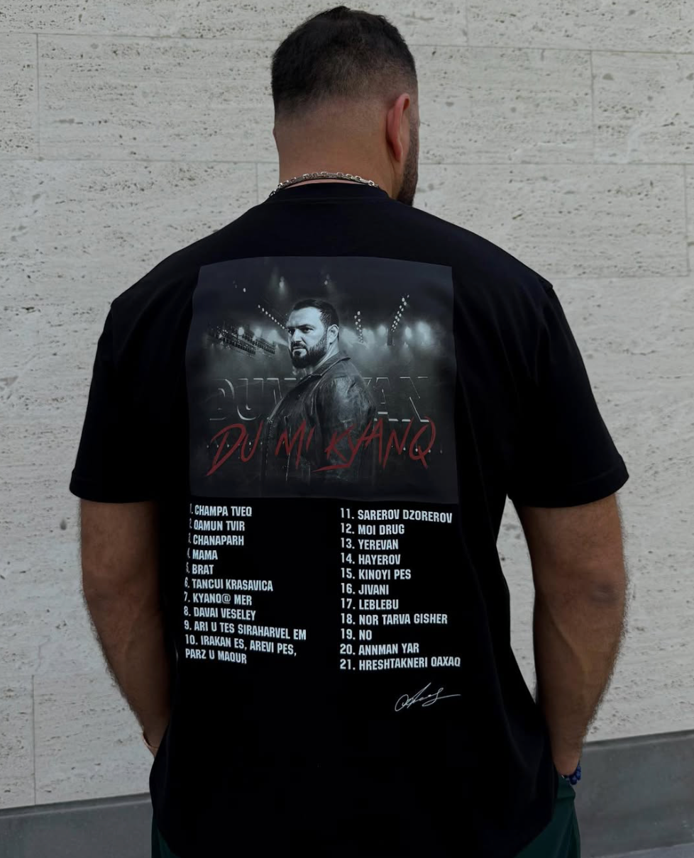 Du Mi Kyanq Tee Tour Exclusive Black - Qualité Los Angeles