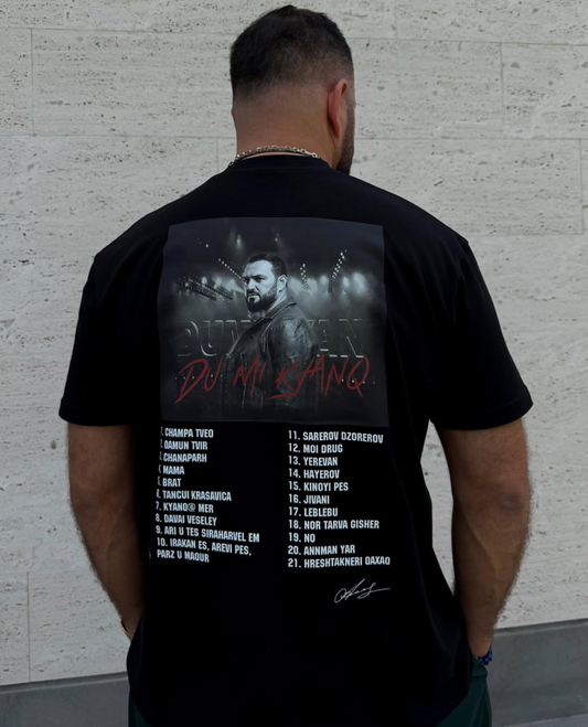 Du Mi Kyanq Tee Tour Exclusive Black - Qualité Los Angeles