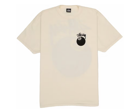 Stussy 8 Ball Pigment Dyed Tee Natural - Qualité Los Angeles