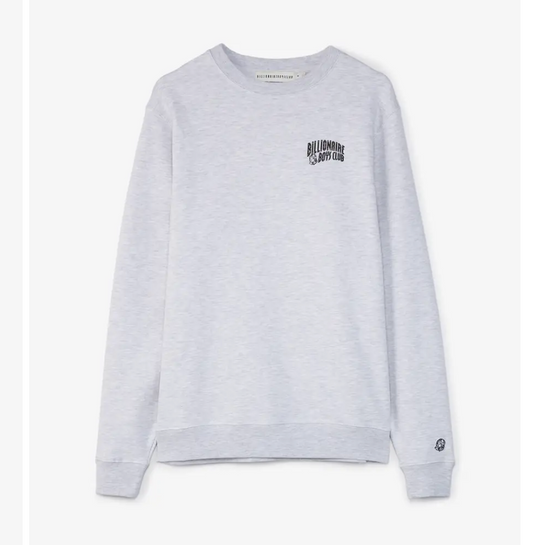 Billionaire Boys Club Small Arch Logo Crewneck Grey - Qualité Los Angeles
