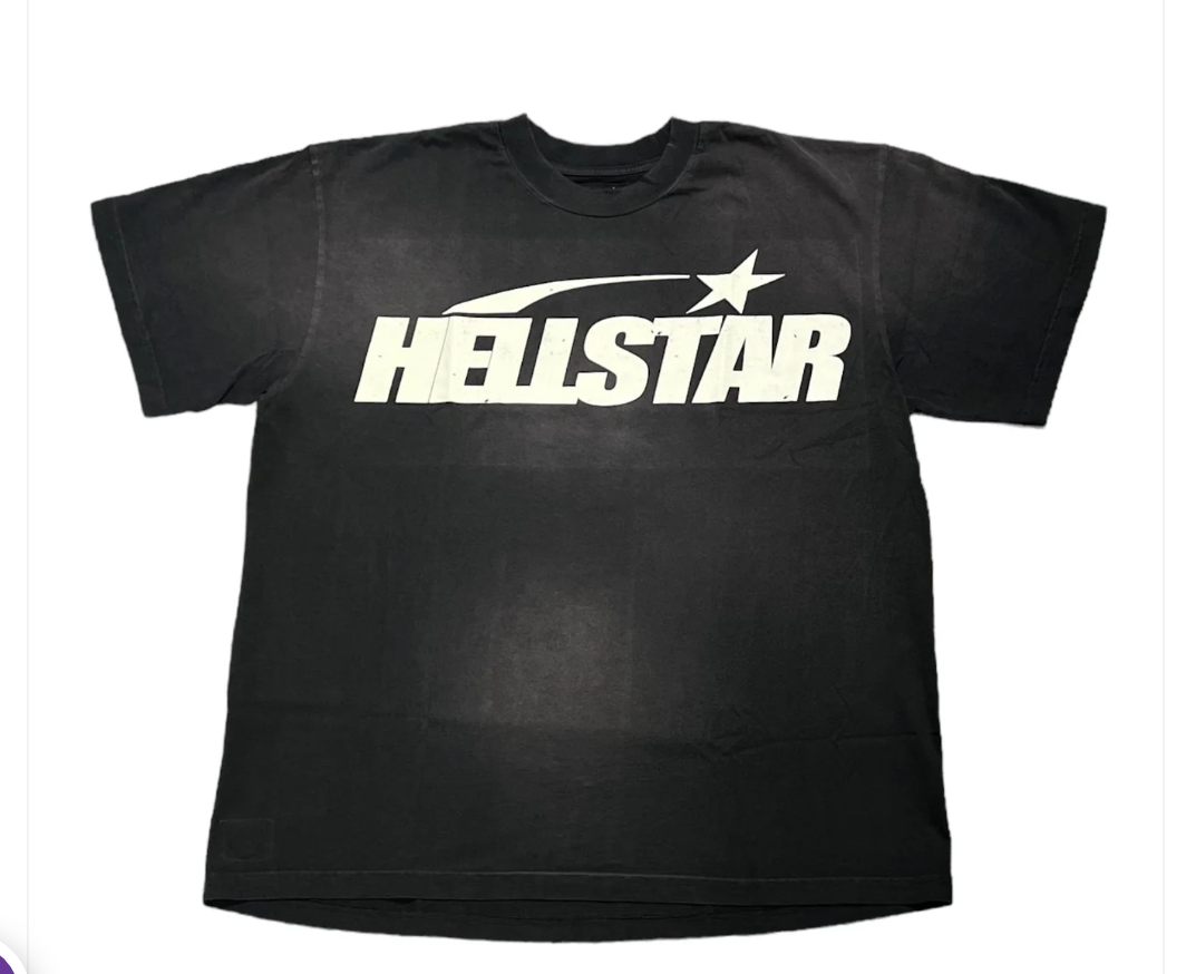 Hellstar Classic T-shirt (Regular Print) Black/White - Qualité Los Angeles