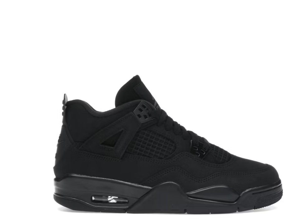 Jordan 4 Retro Black Cat (2025) (GS) - Qualité Los Angeles