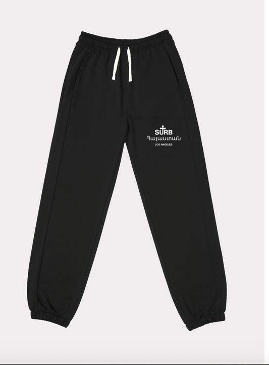 SURB Trek Joggers Black - Qualité Los Angeles
