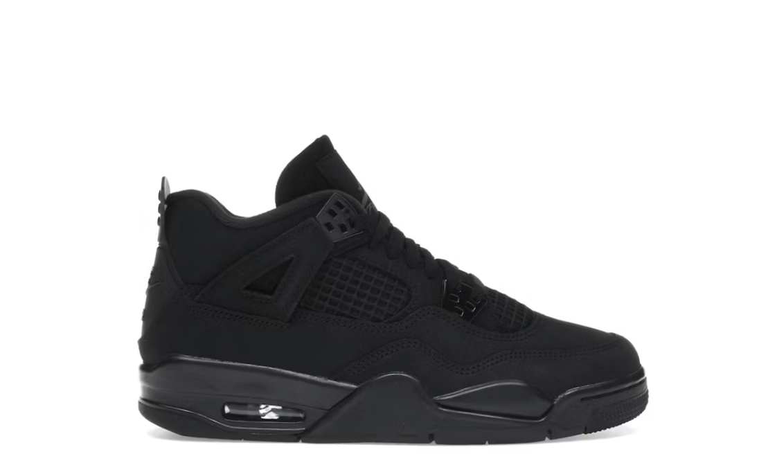 Jordan 4 Retro Black Cat (2025) (GS) - Qualité Los Angeles