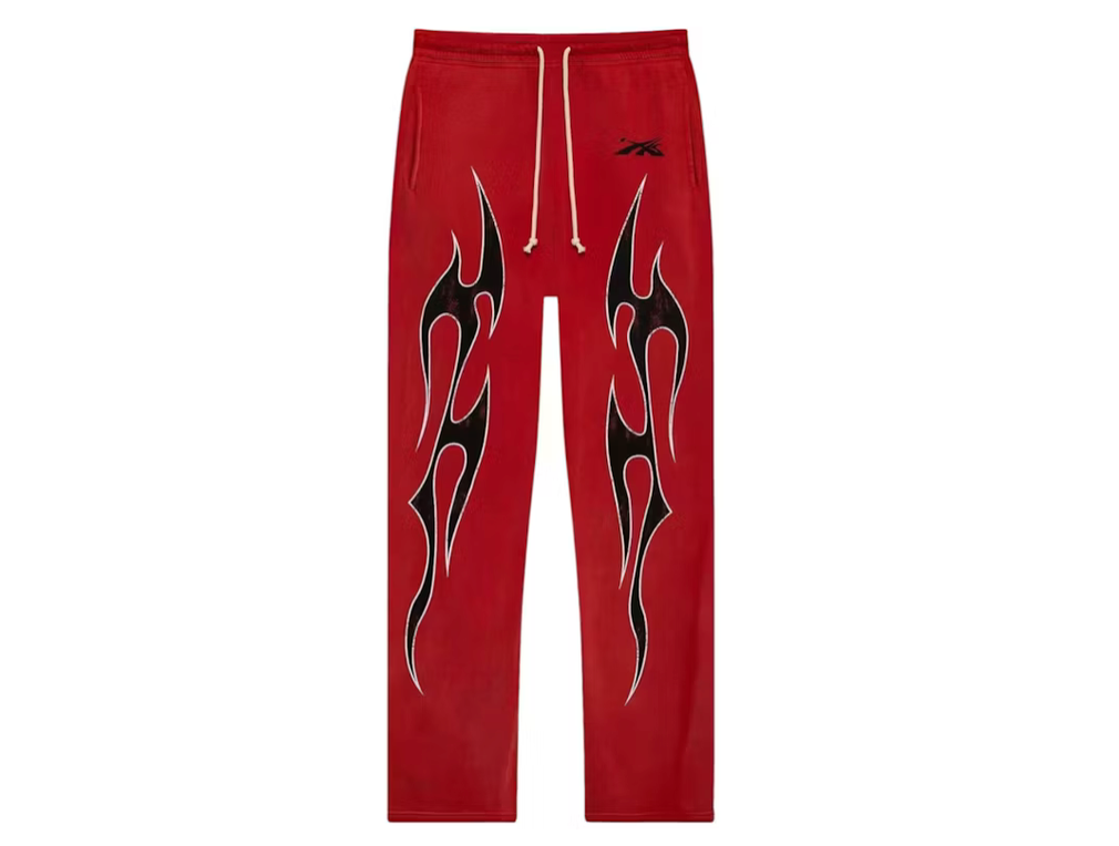 Hellstar Halloween Future Flame Pants Red - Qualité Los Angeles
