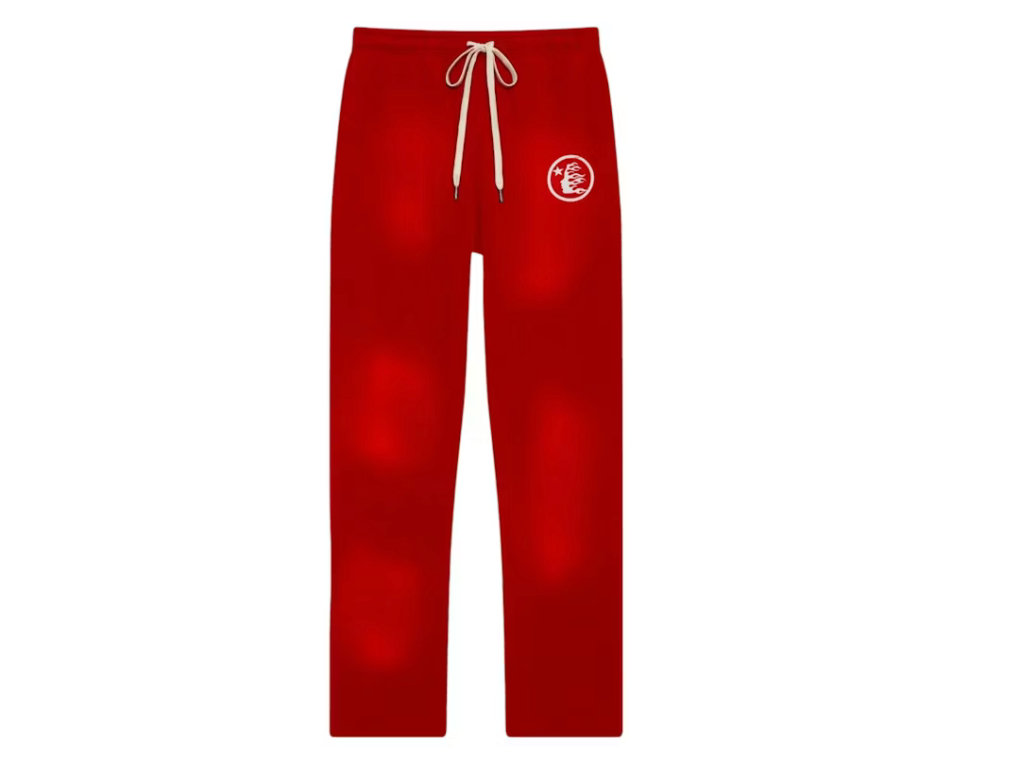 Hellstar Uniform Sweatpants Red - Qualité Los Angeles
