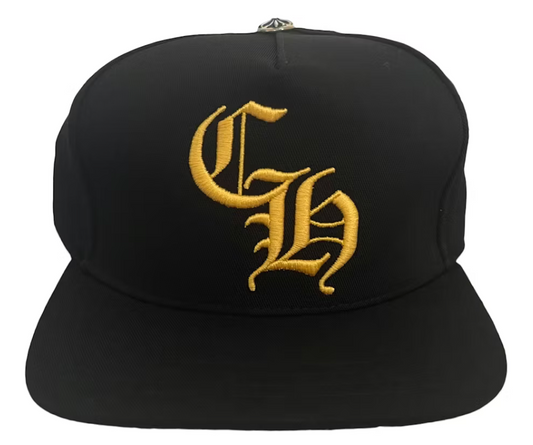Chrome Hearts CH Baseball Cap Black/Yellow - Qualité Los Angeles
