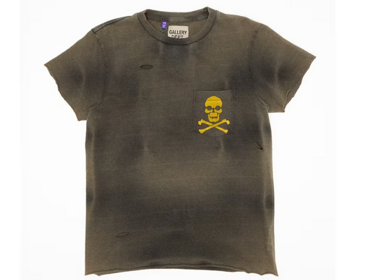 Gallery Dept. Zip Tee Vintage Black - Qualité Los Angeles