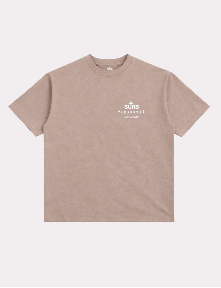 SURB Prime Tee Clay - Qualité Los Angeles