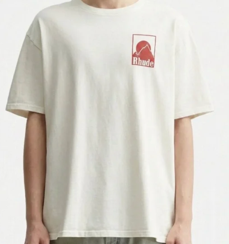 Rhude Vintage Moonlight Badge Tee - Qualité Los Angeles